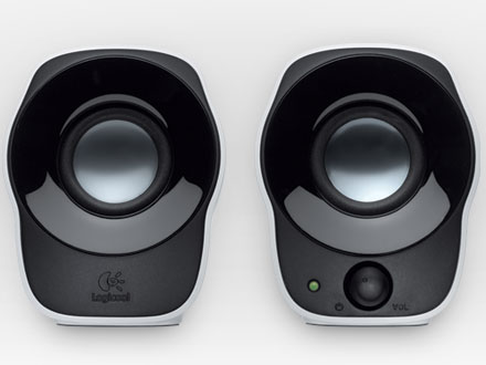 Stereo Speakers Z120 Z120BW [�u���b�N&�z���C�g]