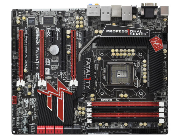 Fatal1ty Z68 Professional Gen3 �̐��i�摜