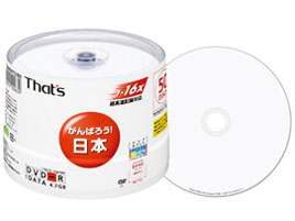 DR-47AWWY50BN [DVD-R 16�{�� 50���g] �̐��i�摜