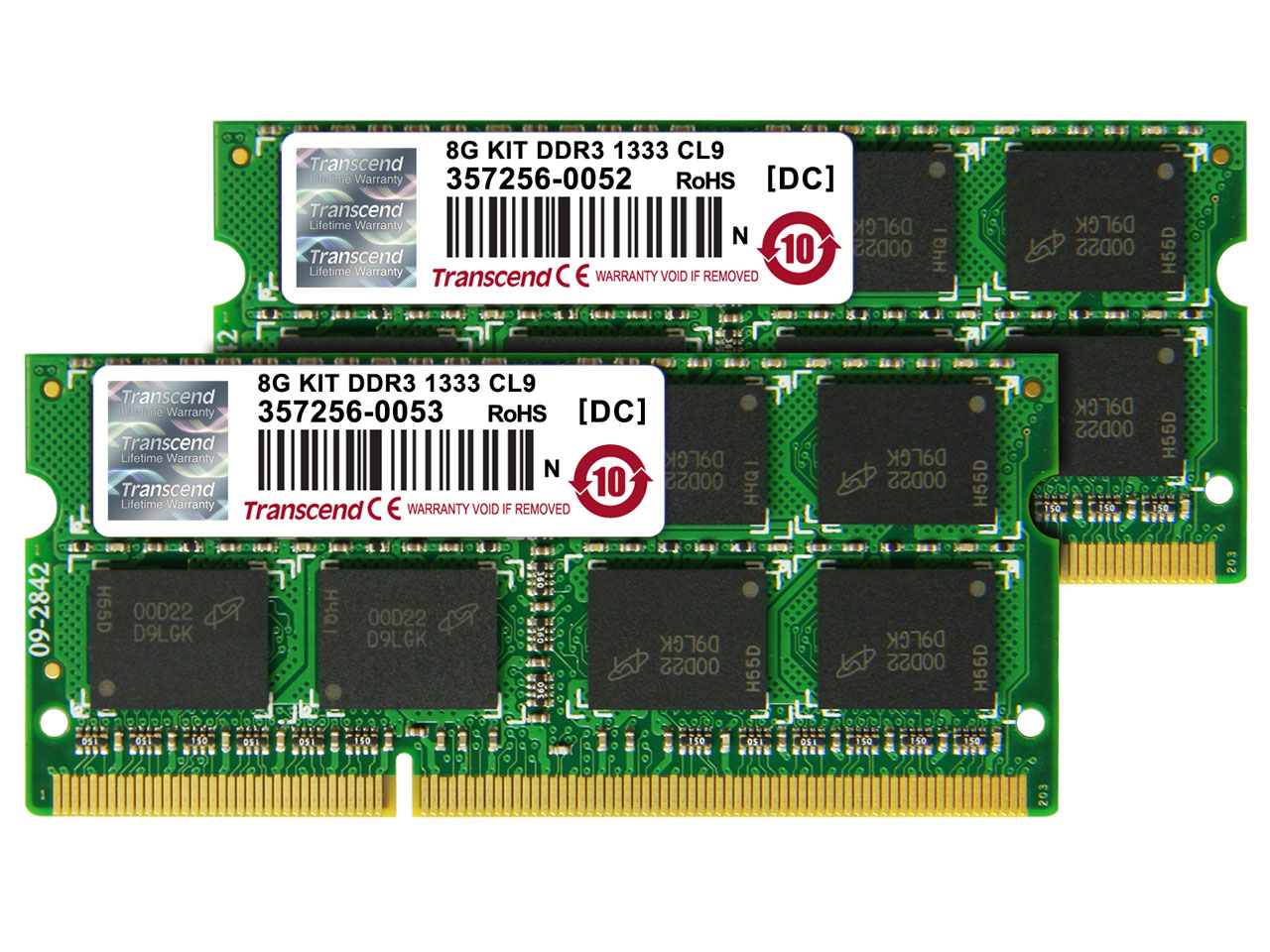 JM1333KSN-8GK [SODIMM DDR3 PC3-10600 4GB 2���g] �̐��i�摜