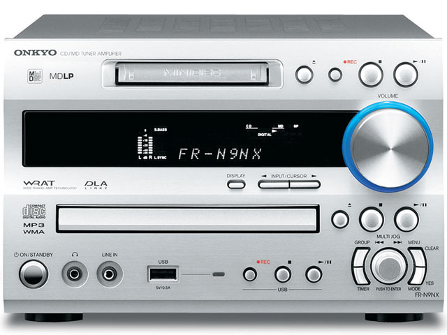 ONKYO ミニコンポ FR-N9TX　リモコン取説付き 動作品 リモコン 取説付 ONKYO NFR-9TX ミニコンポ オンキヨー