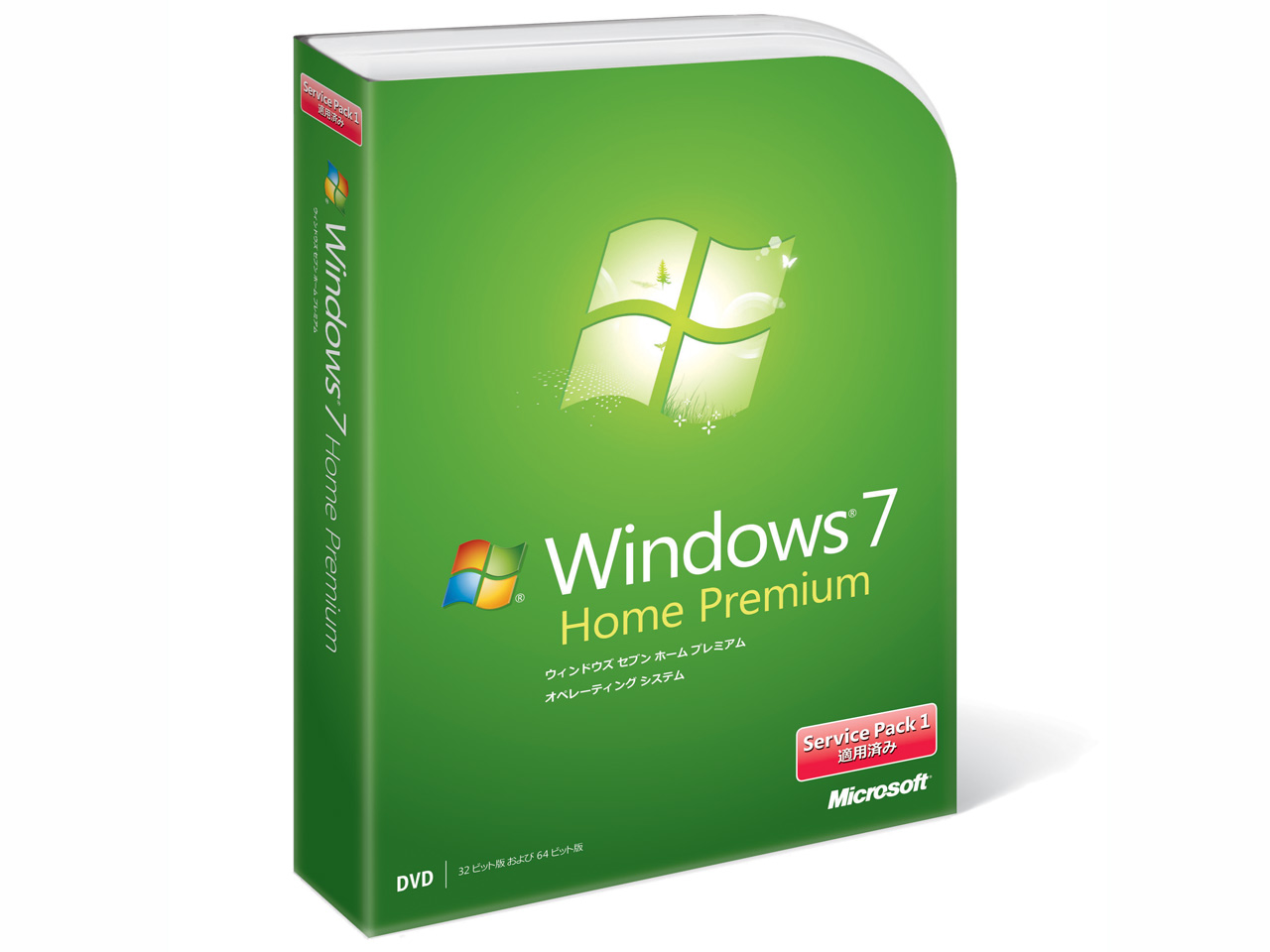 Windows 7 Home Premium SP1 �̐��i�摜