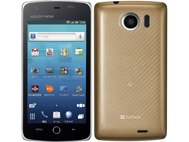 AQUOS PHONE THE PREMIUM 009SH SoftBank [�v���V���X�S�[���h] �̐��i�摜