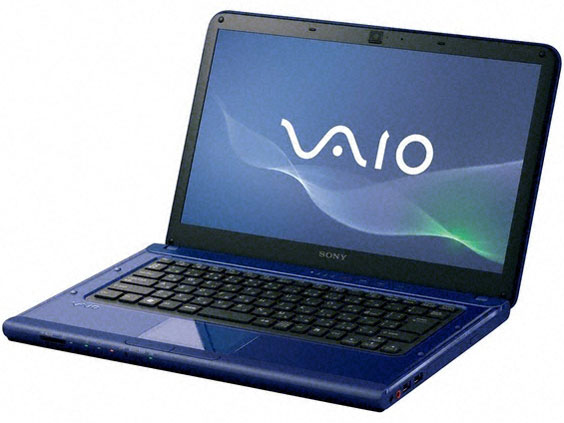 VAIO C�V���[�Y VPCCA2AJ �������[4GB���ڃ��f�� [14�^���C�h �u���[] �̐��i�摜