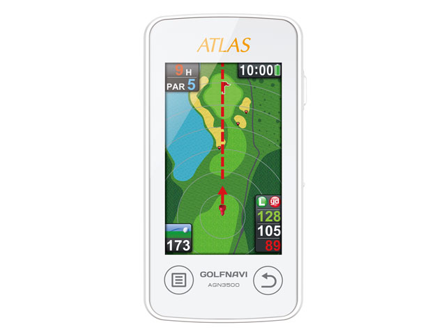 ATLAS GOLFNAVI AGN3500(W) �̐��i�摜