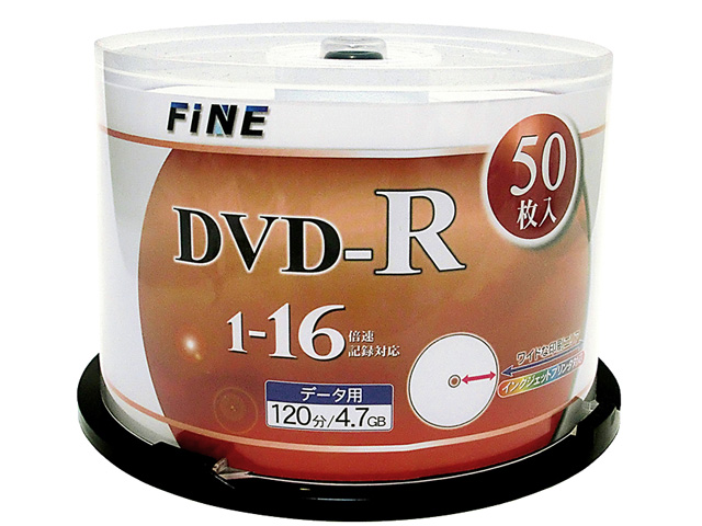 FIDR47-16X50PW [DVD-R 16�{�� 50���g] �̐��i�摜