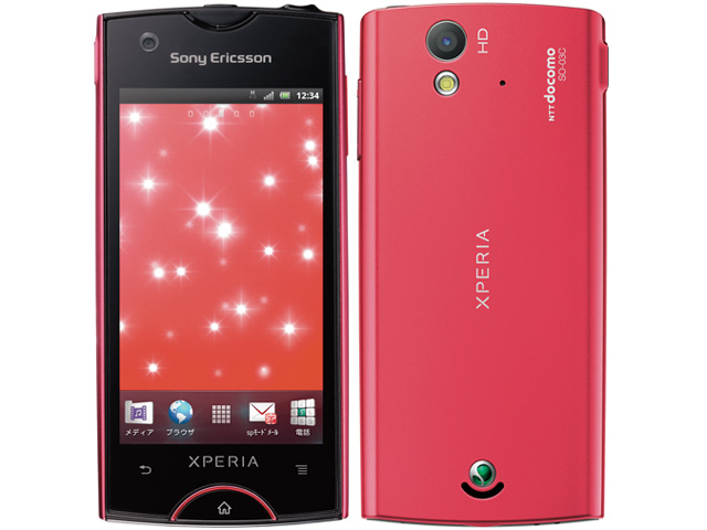 Xperia ray SO-03C docomo [Pink] �̐��i�摜
