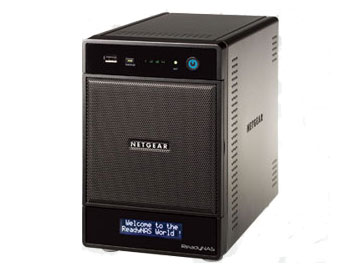 ReadyNAS Pro4 iSCSI�Ή� �f�X�N�g�b�v�^�l�b�g���[�N�X�g���[�W 12TB RNDP4430-100AJS �̐��i�摜