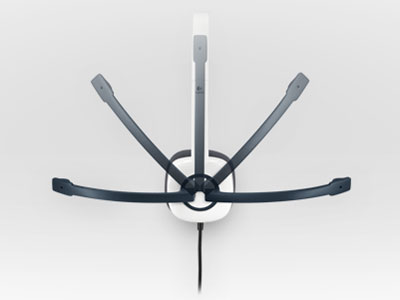 Logicool Stereo Headset H150CW [�N���E�h�z���C�g]