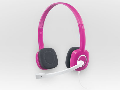 Logicool Stereo Headset H150FP [�t�N�V�A�s���N]