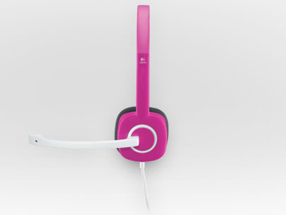 Logicool Stereo Headset H150FP [�t�N�V�A�s���N]