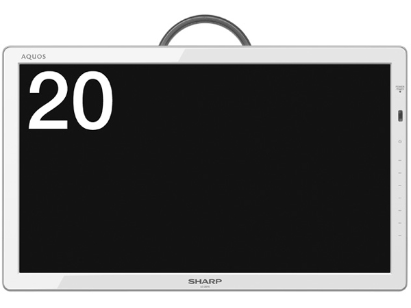 �t���[�X�^�C�� AQUOS LC-20F5-W [20�C���` �z���C�g�n] �̐��i�摜