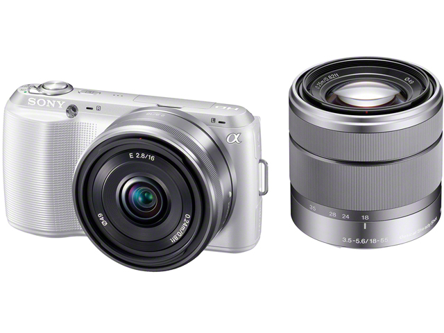 �� NEX-C3D �_�u�������Y�L�b�g [�z���C�g] �̐��i�摜