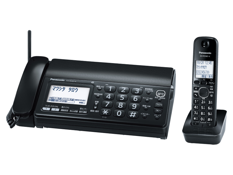 ���������� KX-PD301DL-K [�u���b�N] �̐��i�摜