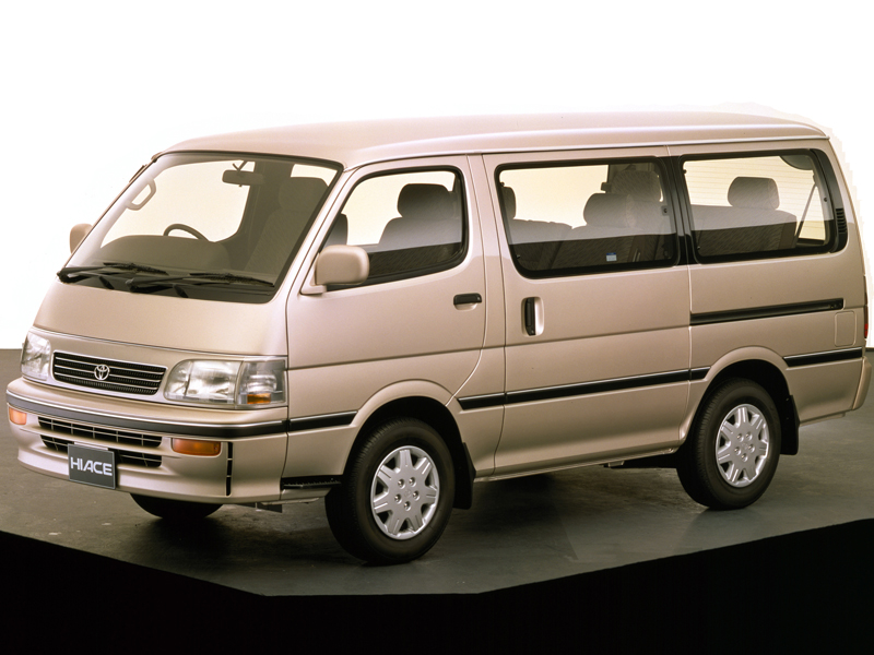 トヨタ ハイエースワゴン 1989年モデル 新車画像