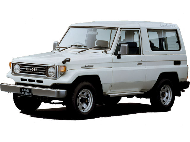 トヨタ ランドクルーザー70 1984年モデル LX FRP 4WD (MT) (2ドア)の