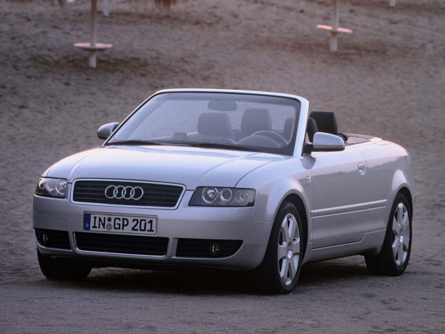 アウディ A4 カブリオレ 2002年モデル 新車画像