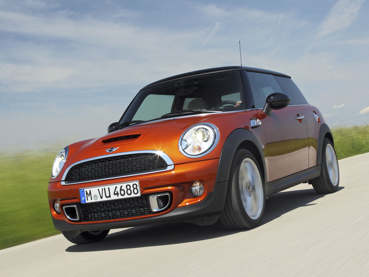 BMW MINI COOPER 純正 サイドミラー左右 メイフェア ミニクーパー車