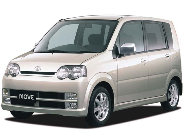 ダイハツ ムーヴカスタム 2002年モデル 新車画像