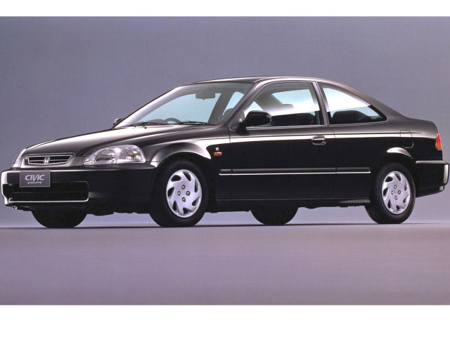 ホンダ シビッククーペ 1996年モデル 新車画像