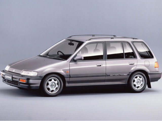 ホンダ シビックシャトル 1987年モデル 新車画像