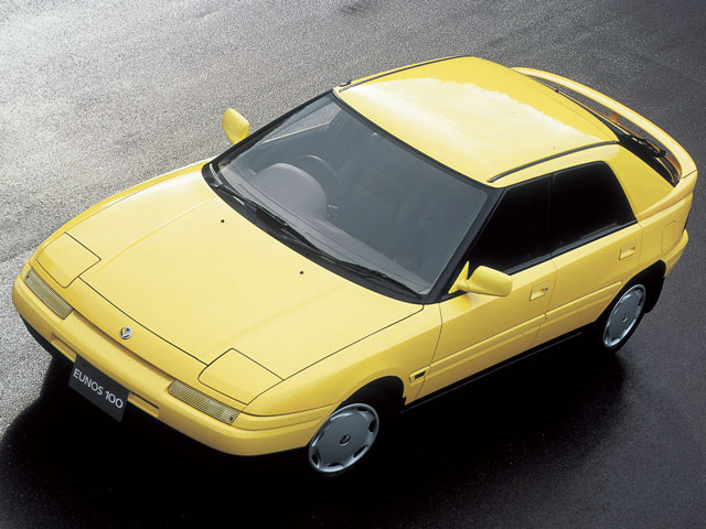 マツダ ユーノス100 1989年モデル 新車画像