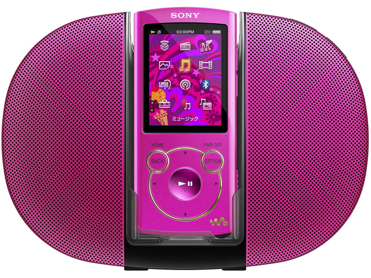 NW-S765K (P) [16GB �r�r�b�h�s���N] �̐��i�摜