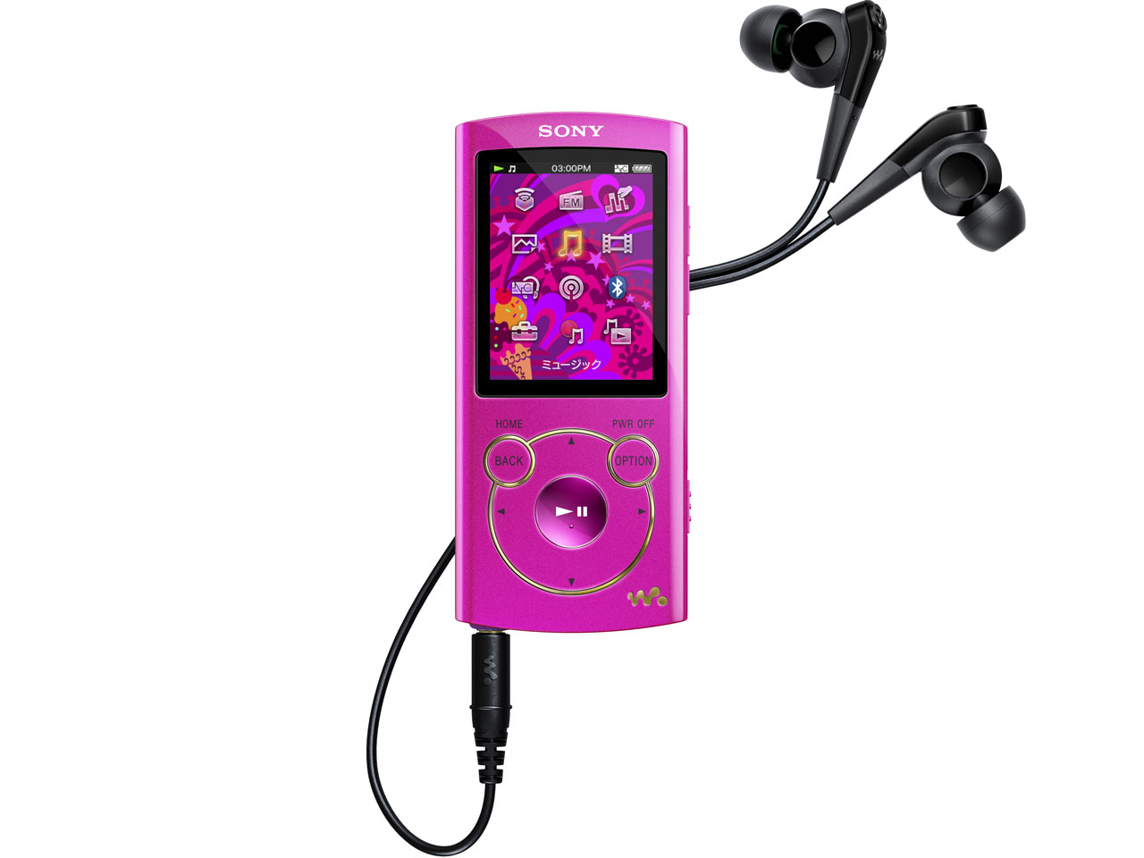 NW-S766 (P) [32GB �r�r�b�h�s���N] �̐��i�摜