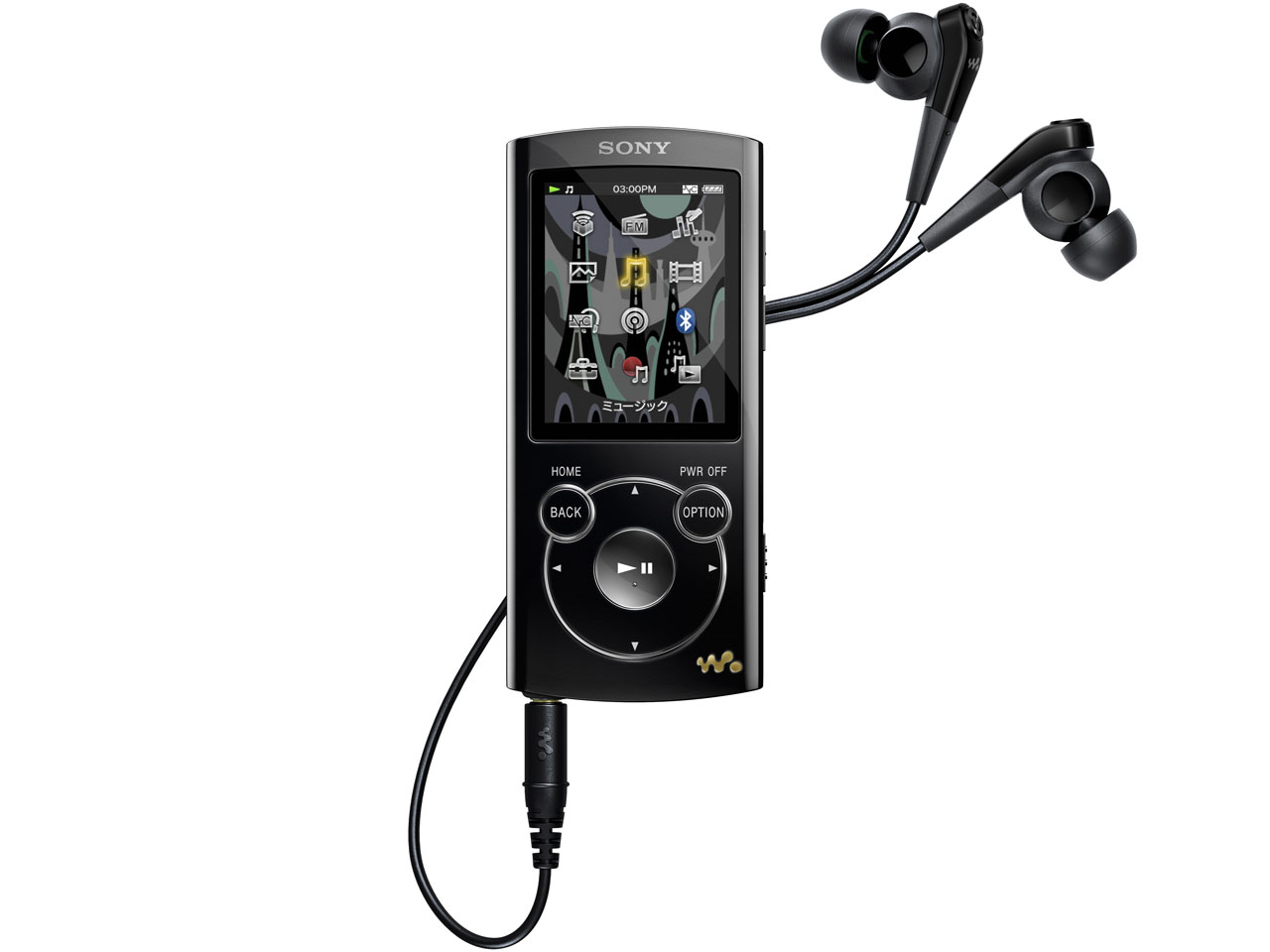 NW-S764 (B) [8GB �u���b�N] �̐��i�摜