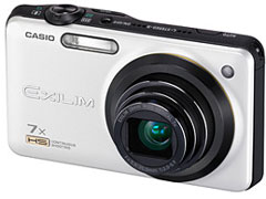 HIGH SPEED EXILIM EX-ZR15WE [�z���C�g] �̐��i�摜