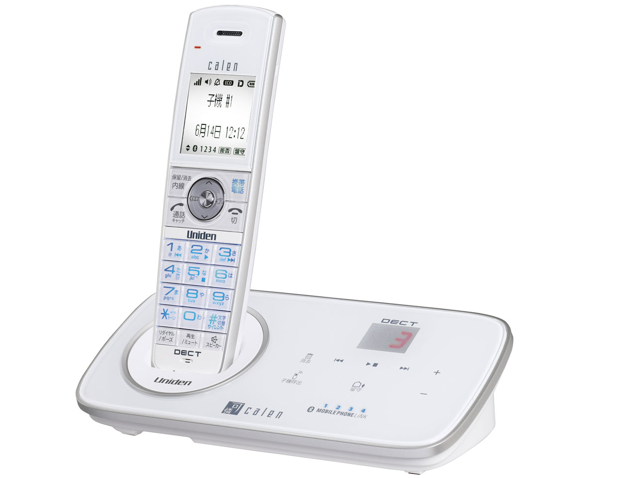 Uniden 状況に応じた ユニデン DECT3280-2 (B) 電話機 未使用品