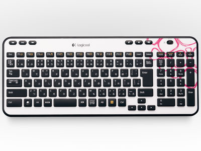 Wireless Keyboard K360 K360PP [�s���N �y�u���X]