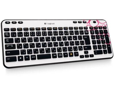 Wireless Keyboard K360 K360PP [�s���N �y�u���X] �̐��i�摜