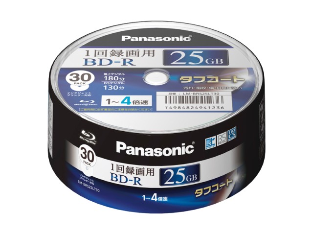 LM-BRS25LT30 [BD-R 4�{�� 30���g] �̐��i�摜