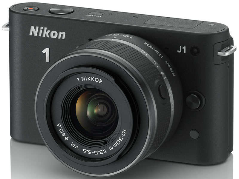 Nikon 1 J1 �W���Y�[�������Y�L�b�g [�u���b�N]
