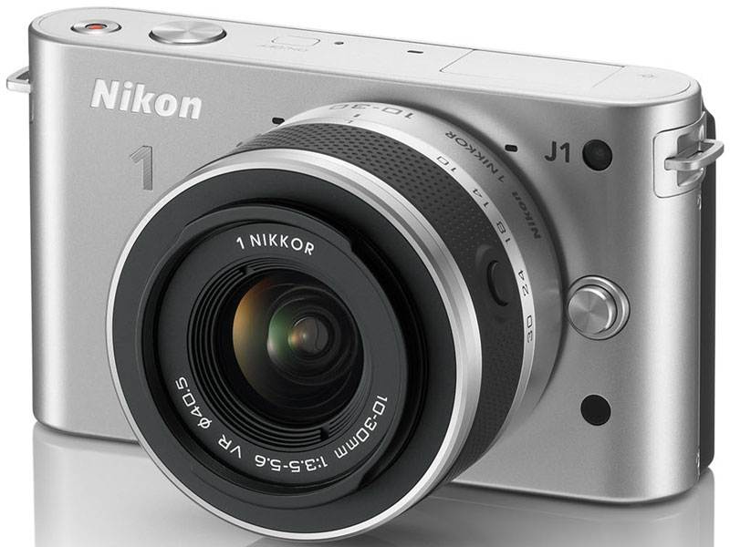 Nikon 1 J1 �W���Y�[�������Y�L�b�g [�V���o�[]