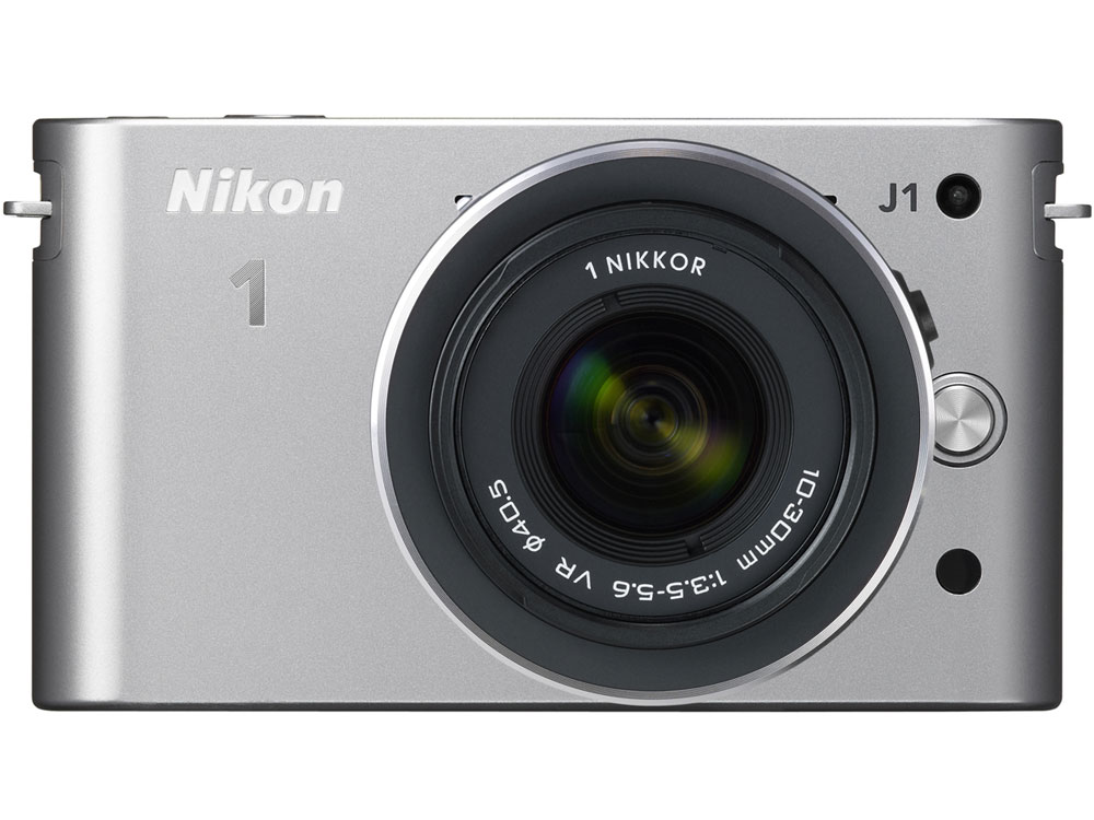 Nikon 1 J1 �_�u���Y�[���L�b�g [�V���o�[]