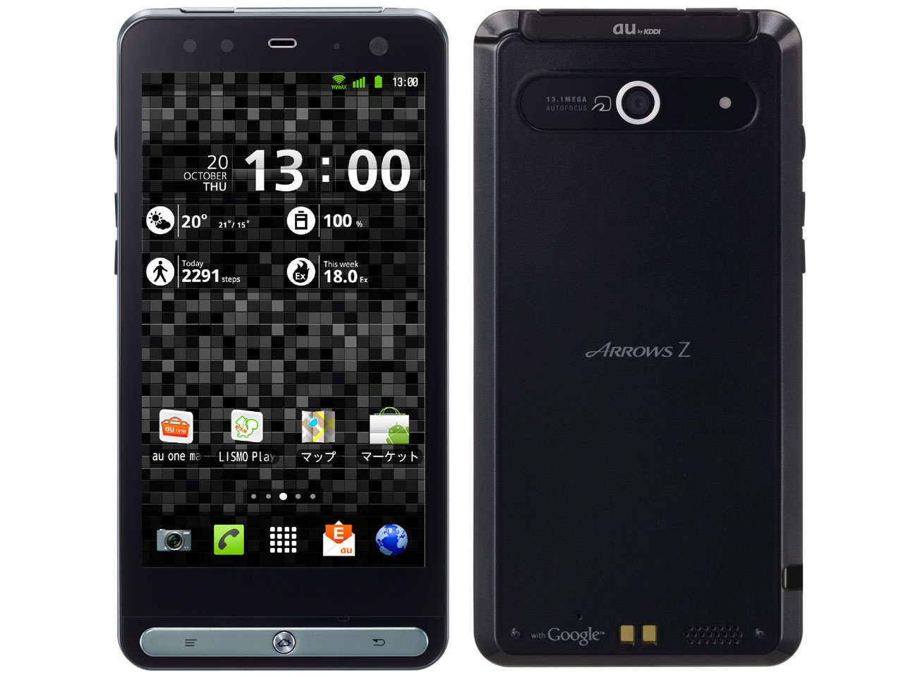 ARROWS Z ISW11F au [�l�I�u���b�N] �̐��i�摜