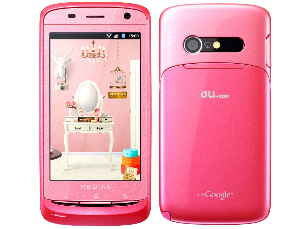 NECカシオモバイルコミュニケーションズ MEDIAS BR IS11N au