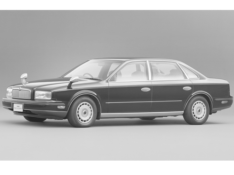 日産 プレジデント 1990年モデル 新車画像