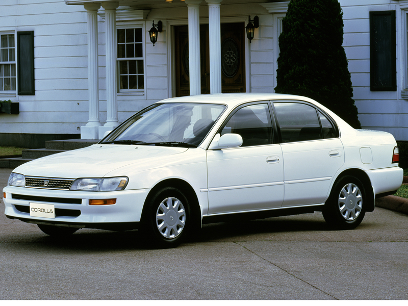 トヨタ カローラ 1991年モデル 新車画像