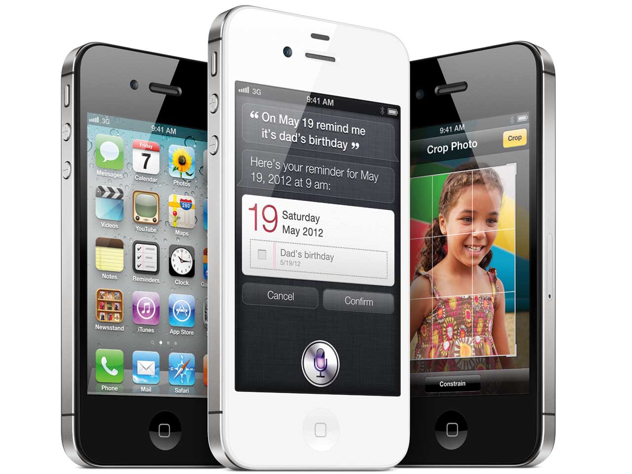 『カラーバリエーション』 iPhone 4S 32GB au [ブラック] の製品画像