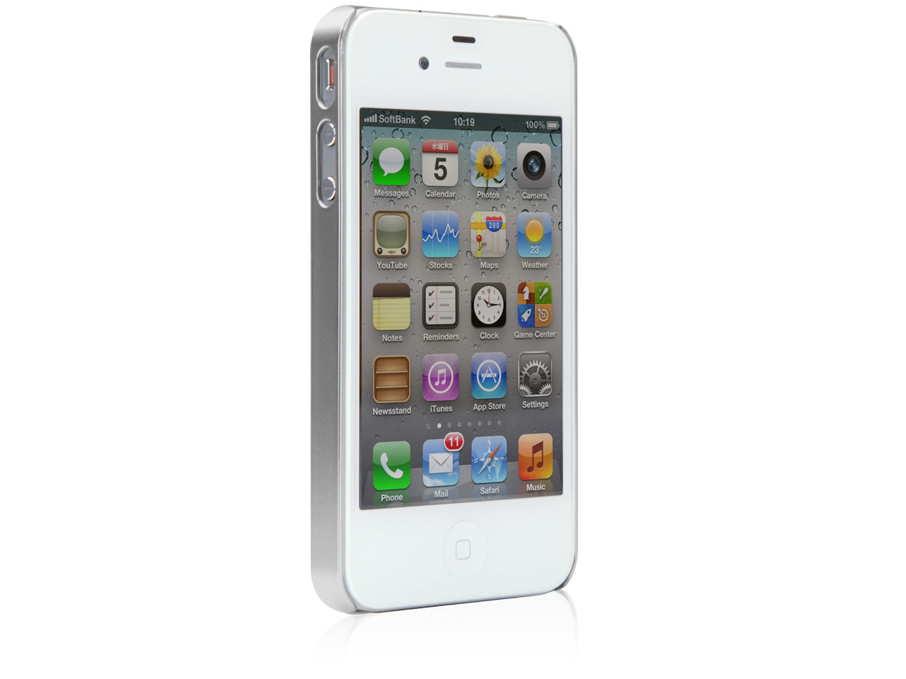eggshell pearl for iPhone 4S/4 TUN-PH-000097 [�p�[���V���o�[]