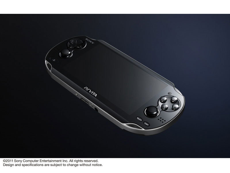 PlayStation Vita (�v���C�X�e�[�V���� ���B�[�^) 3G/Wi-Fi���f�� PCH-1100 AA01 [�N���X�^���E�u���b�N ��������]