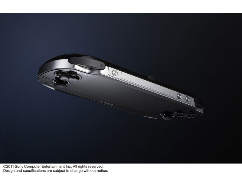 PlayStation Vita (�v���C�X�e�[�V���� ���B�[�^) 3G/Wi-Fi���f�� PCH-1100 AA01 [�N���X�^���E�u���b�N ��������]