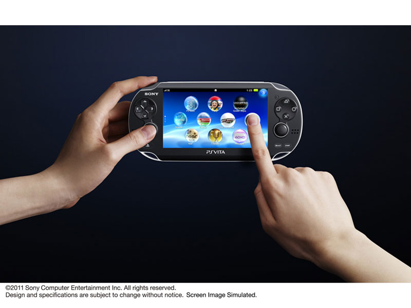 価格.com - 『操作イメージ1』 PlayStation Vita (プレイステーション ヴィータ) 3G/Wi-Fiモデル PCH