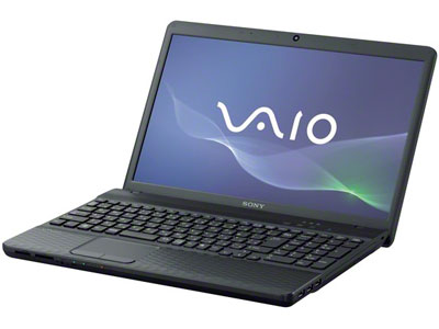 VAIO E�V���[�Y VPCEH2AJ Core i5+�������[4GB���ڃ��f�� [15.5�^���C�h �u���b�N]