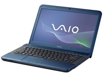 VAIO E�V���[�Y VPCEG2AJ Celeron���ڃ��f�� [14�^���C�h �u���[] �̐��i�摜
