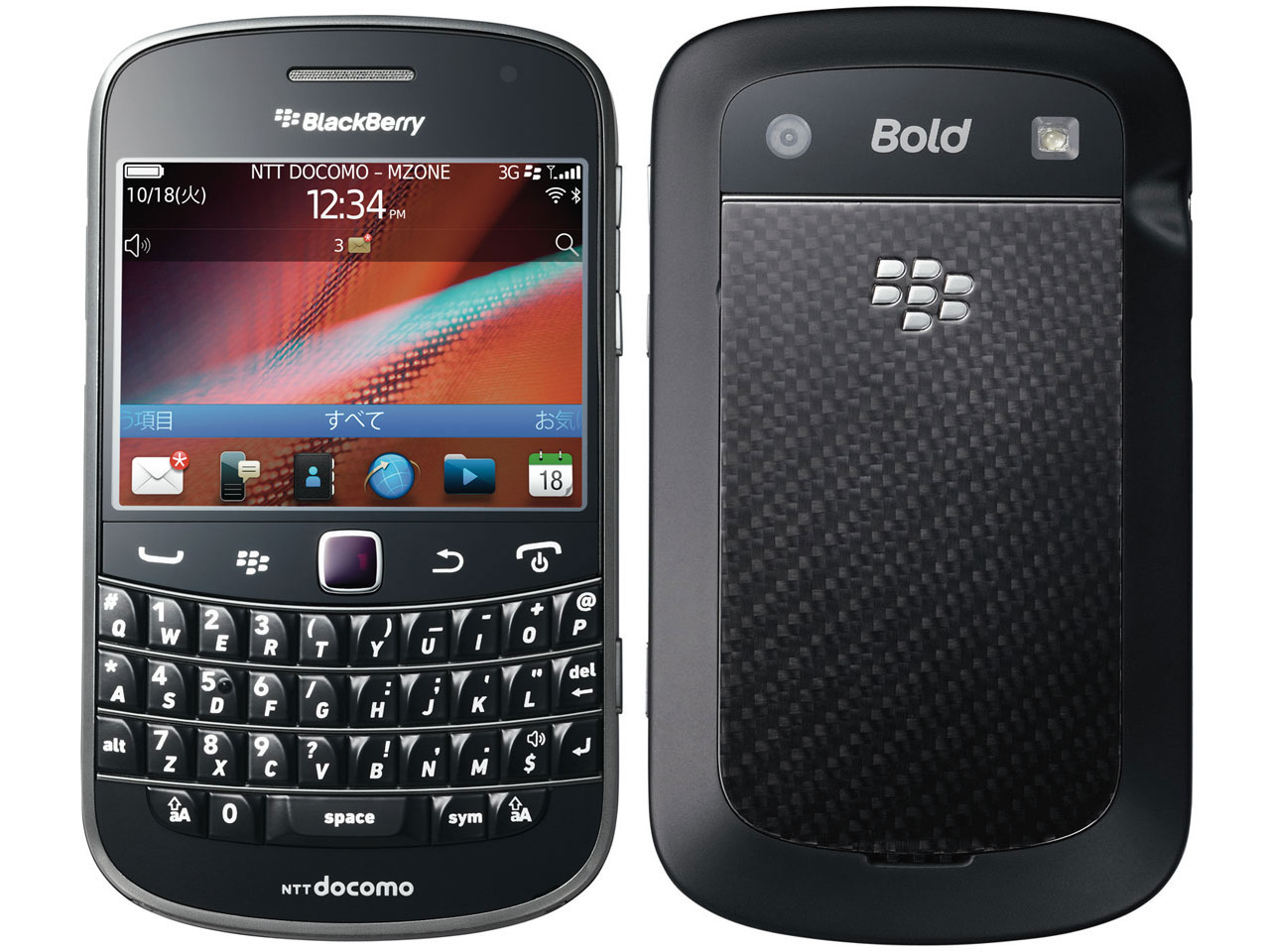 BlackBerry Bold 9900 ブラックベリー 稼働品 - スマートフォン本体