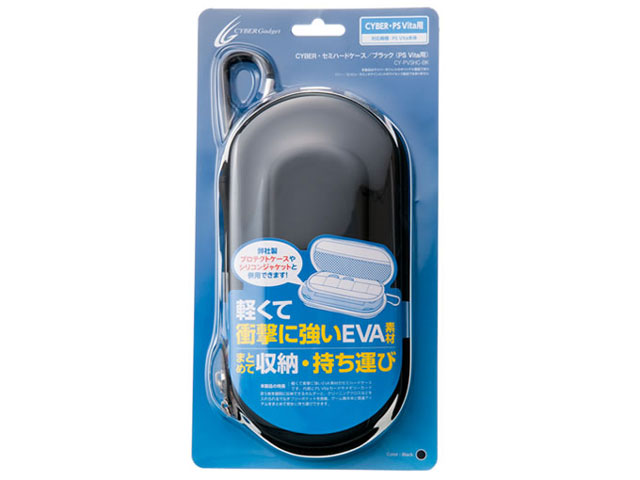 CYBER�E�Z�~�n�[�h�P�[�X(PS Vita�p) CY-PVSHC-BK [�u���b�N] �̐��i�摜